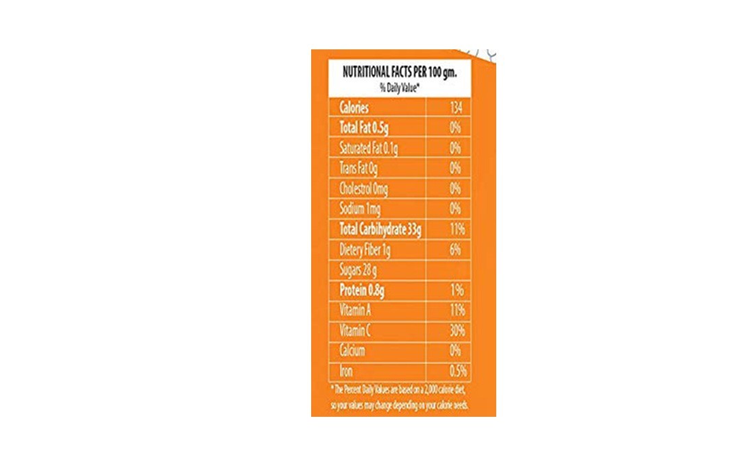 Flavourlite Dried Mango Slice    Plastic Jar  750 grams
